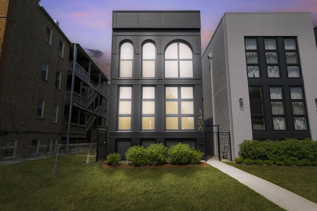 3406 N Keating Ave, Chicago, IL 60641 - view of property at dusk