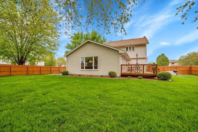16308 S Peerless Ct, Plainfield, IL 60586 - back of property featuring a wooden deck