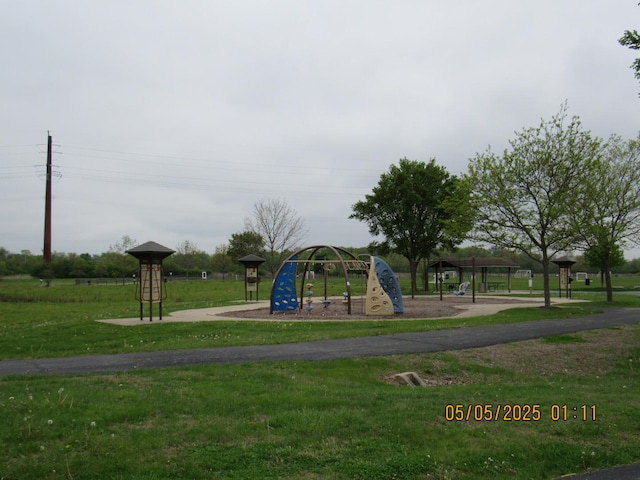 16308 S Peerless Ct, Plainfield, IL 60586 - community play area with a lawn
