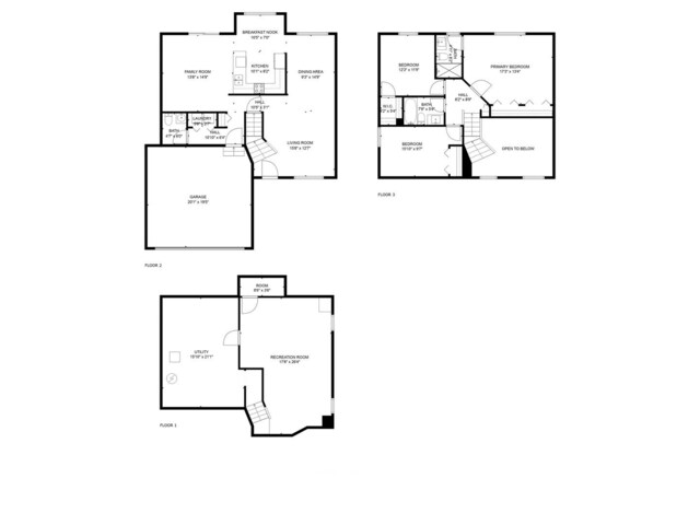 1585 Belle Haven Dr, Grayslake, IL 60030 - floor plan / room layout