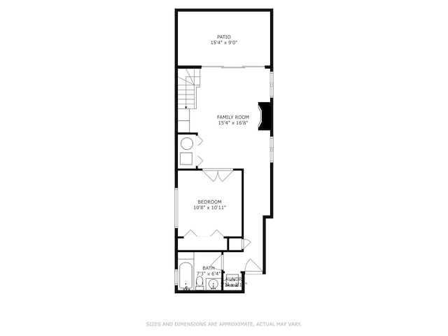 921 N Honore St Unit B, Chicago, IL 60622 - home floor plan
