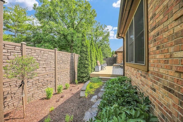 2502 Prairie Ridge Pl, Champaign, IL 61822 - fenced backyard featuring a wooden deck