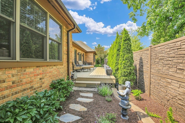 2502 Prairie Ridge Pl, Champaign, IL 61822 - view of yard featuring a deck