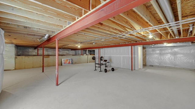 16002 S Selfridge Cir, Plainfield, IL 60586 - view of unfinished basement