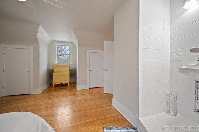 352 Elm St, Batavia, IL 60510 - bedroom featuring light wood-style floors and baseboards