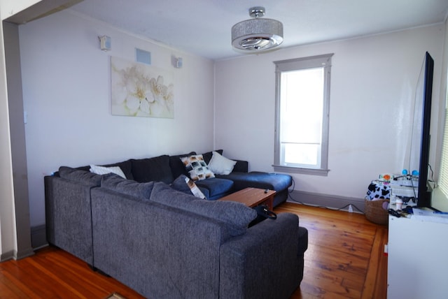 1711 S 4th St, Rockford, IL 61104 - living room featuring wood finished floors