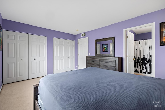 2015 Limestone Ln, Carpentersville, IL 60110 - carpeted bedroom with multiple closets