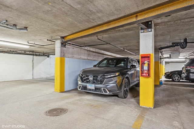 4020 N Damen Ave Unit 408, Chicago, IL 60618 - view of parking garage