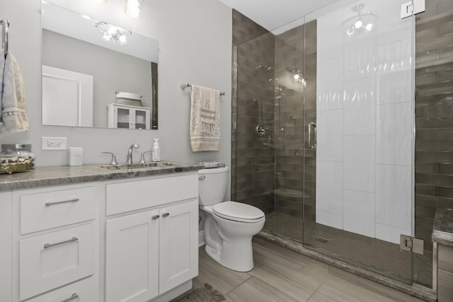 439 Thomas Ave, Forest Park, IL 60130 - bathroom featuring vanity and a stall shower