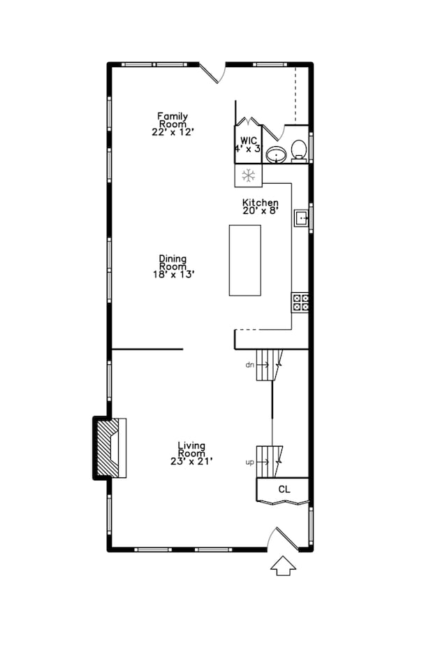 439 Thomas Ave, Forest Park, IL 60130 - view of property floor plan