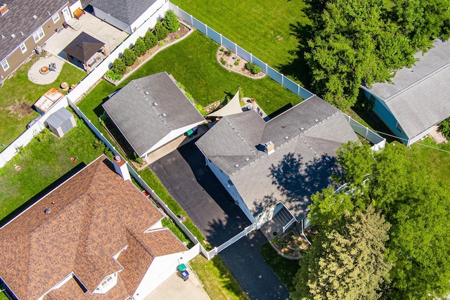10 N Broadview Ave, Lombard, IL 60148 - aerial view of residential area