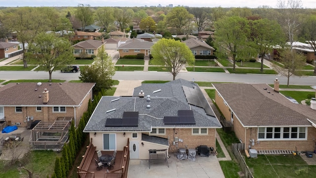 9330 Kolmar Ave, Skokie, IL 60076 - aerial perspective of suburban area