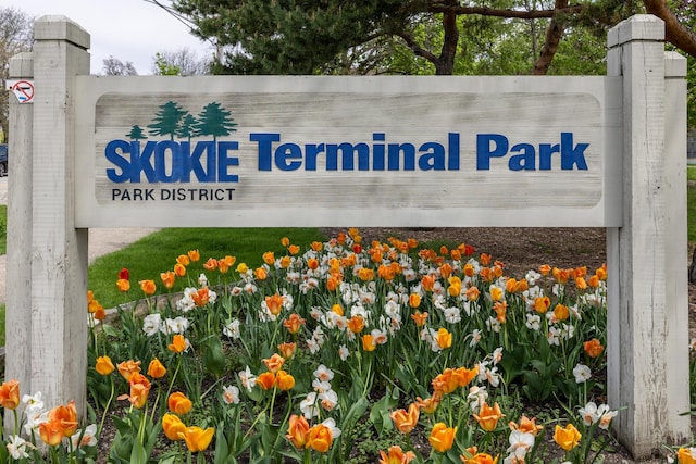 9330 Kolmar Ave, Skokie, IL 60076 - view of community / neighborhood sign