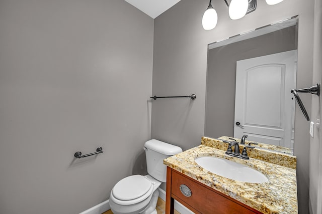 20738 S Hickory Creek Ct, Frankfort, IL 60423 - half bathroom with baseboards and vanity