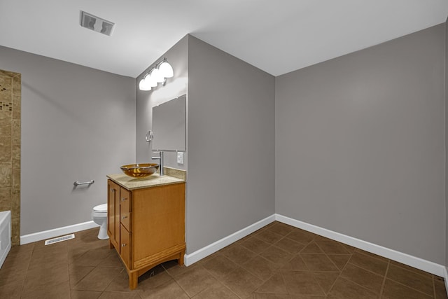20738 S Hickory Creek Ct, Frankfort, IL 60423 - bathroom featuring vanity and tile patterned flooring