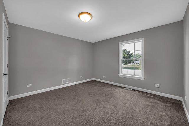 20738 S Hickory Creek Ct, Frankfort, IL 60423 - unfurnished room featuring baseboards and dark colored carpet
