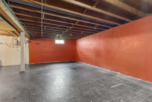 3229 Liberty Dr, Rockford, IL 61101 - basement featuring dark floors