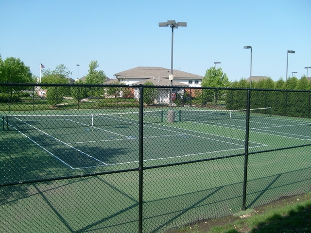 520 Carriage Way S, Elgin, IL 60177 - view of tennis court