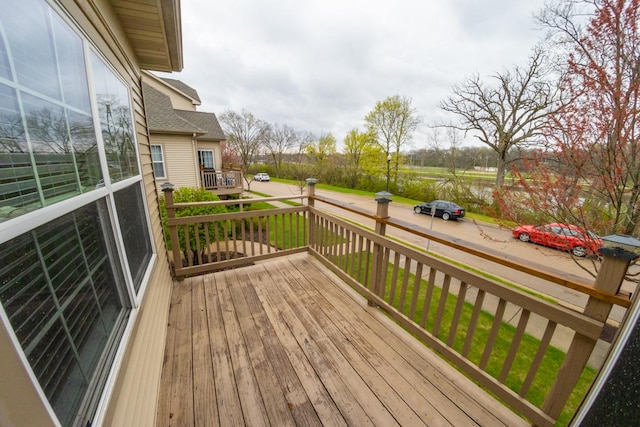 2433 River Oaks Ln Unit 6, Rockford, IL 61102 - view of wooden deck