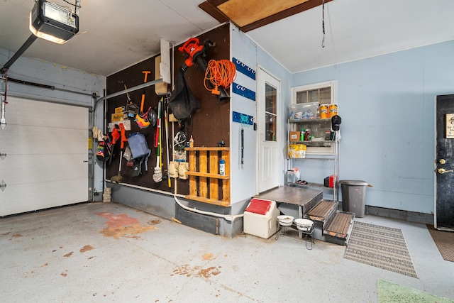 1211 Schriber Ave, Joliet, IL 60435 - garage with a garage door opener