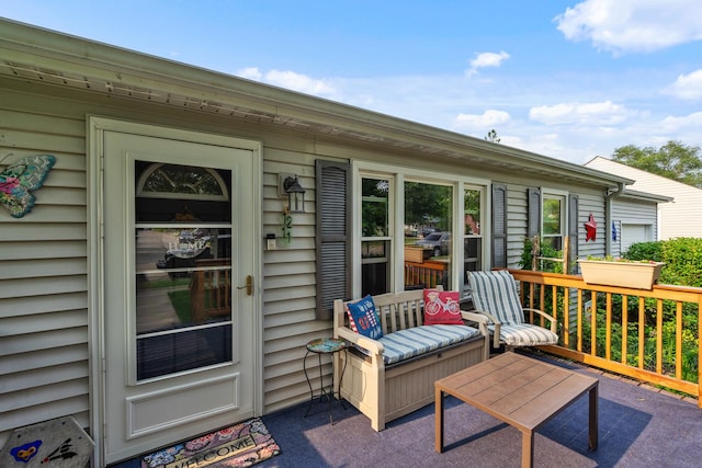 1211 Schriber Ave, Joliet, IL 60435 - view of wooden deck
