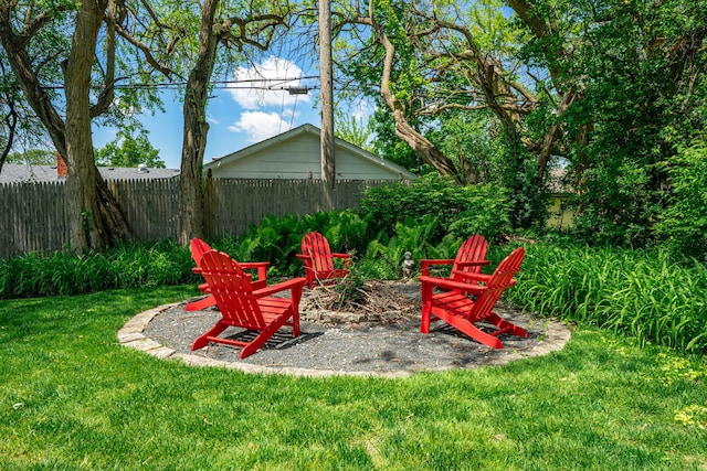 846 Park Dr, Flossmoor, IL 60422 - view of yard