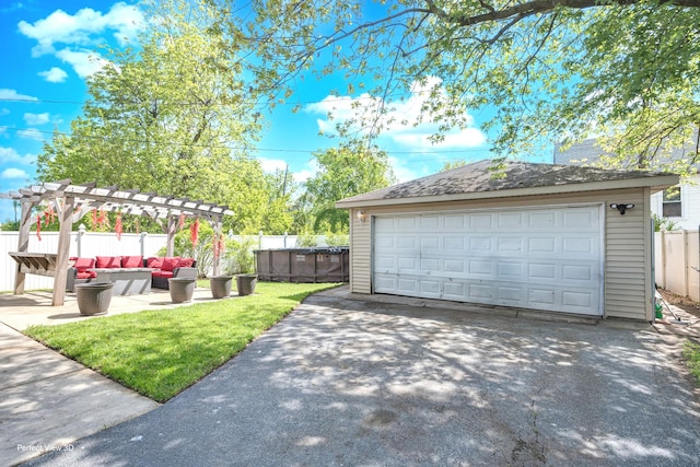 14247 Davis Ct, Blue Island, IL 60406 - view of detached garage