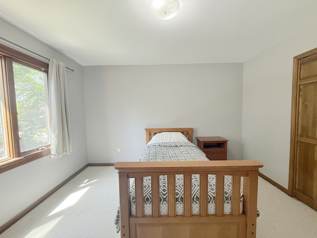 1463 Lantern Cir, Naperville, IL 60540 - bedroom with light carpet and baseboards