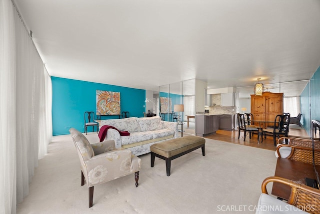 40 N Tower Rd Unit 5B, Oak Brook, IL 60523 - living area with light wood-type flooring