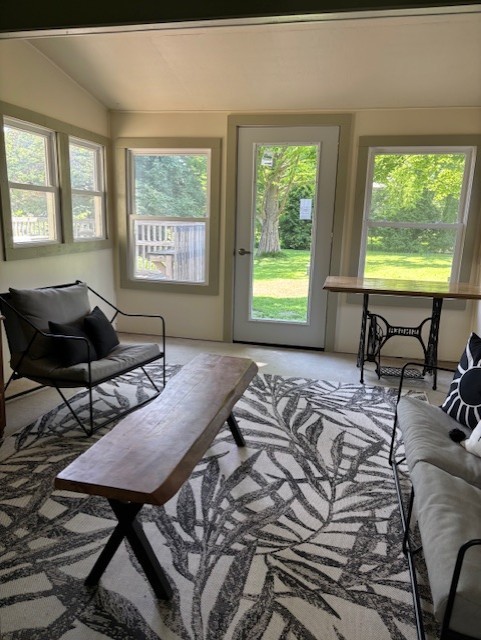 2112 Mayfair Rd, Champaign, IL 61821 - sunroom featuring lofted ceiling
