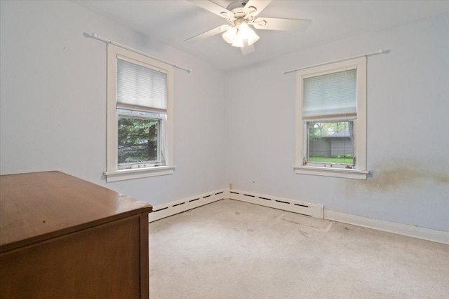 37519 N N Ave, Beach Park, IL 60087 - carpeted spare room with ceiling fan and baseboards