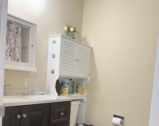 22633 Pleasant Dr Unit 11B, Richton Park, IL 60471 - detailed view of toilet and vanity