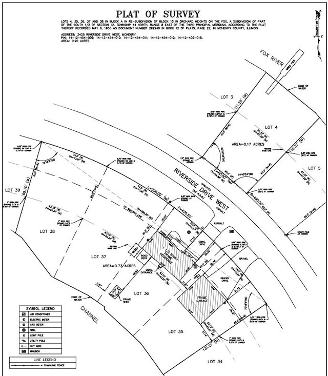 2425 W Riverside Dr, Mchenry, IL 60050 - map of parcels