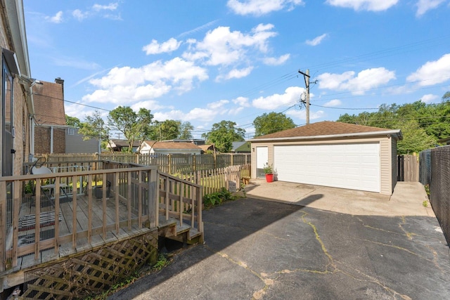 1678 State Line Rd, Calumet City, IL 60409 - view of detached garage