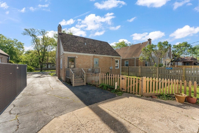 1678 State Line Rd, Calumet City, IL 60409 - back of house with brick siding