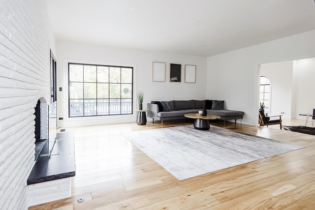 1620 Devonshire Ln, Lake Forest, IL 60045 - living room with a fireplace and wood finished floors
