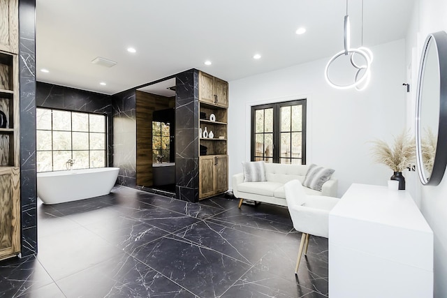 1620 Devonshire Ln, Lake Forest, IL 60045 - building lobby featuring recessed lighting