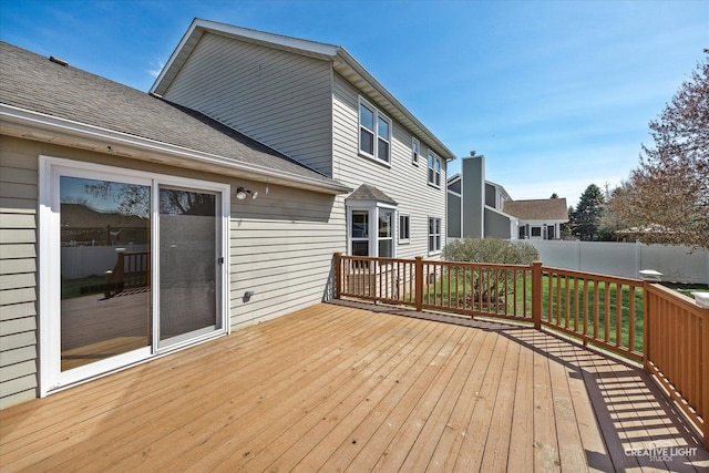 1345 William St, Sycamore, IL 60178 - view of wooden terrace