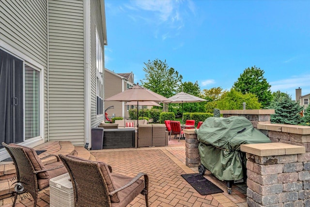 17022 S Creighton Dr, Lockport, IL 60441 - view of patio / terrace featuring an outdoor living space