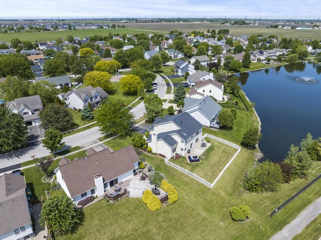 304 Turnbridge Dr, Shorewood, IL 60404 - aerial view of residential area featuring a nearby body of water
