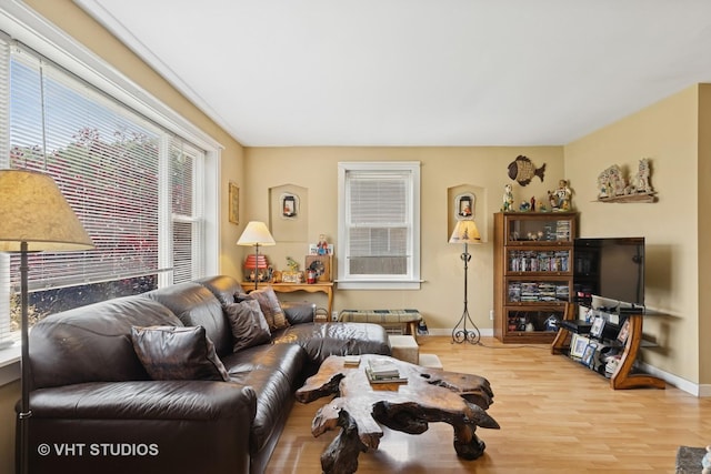 415 W N Blvd, Mchenry, IL 60051 - living area with plenty of natural light and light wood-type flooring