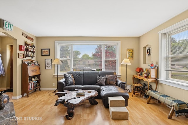 415 W N Blvd, Mchenry, IL 60051 - living room with healthy amount of natural light and light wood finished floors