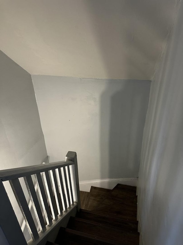 7621 S Eberhart Ave, Chicago, IL 60619 - staircase featuring wood finished floors and baseboards