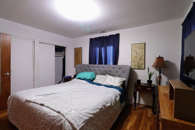 80 Flagstaff Ln, Hoffman Estates, IL 60169 - bedroom with dark wood-style flooring