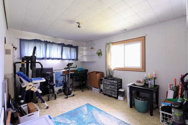 80 Flagstaff Ln, Hoffman Estates, IL 60169 - office area with tile patterned floors
