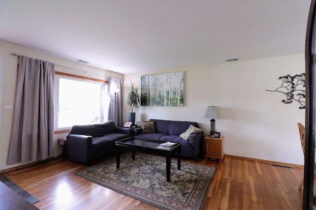 80 Flagstaff Ln, Hoffman Estates, IL 60169 - living area featuring wood finished floors and baseboards
