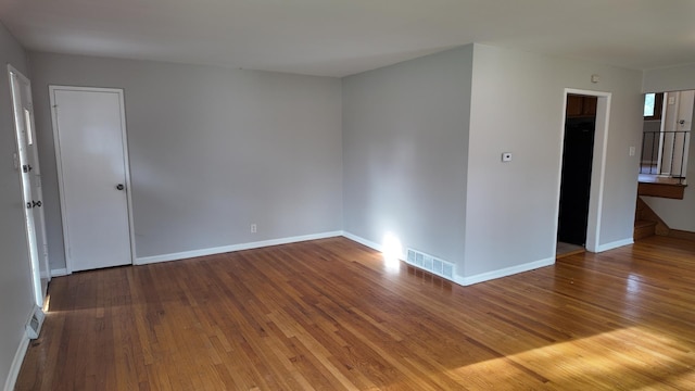 15965 Debbie Ln, South Holland, IL 60473 - unfurnished room with wood finished floors and baseboards