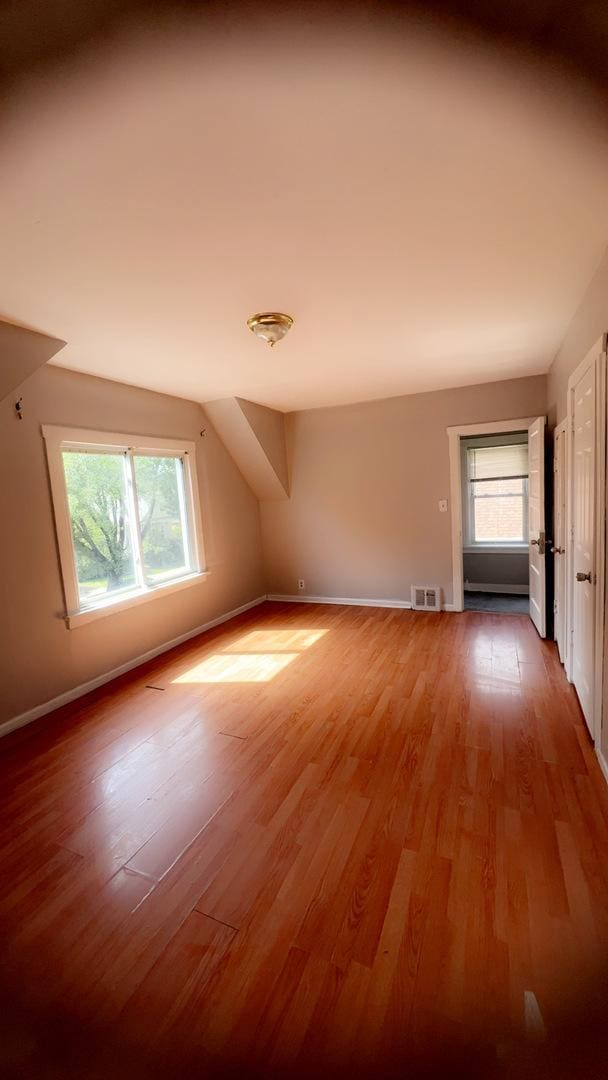 10643 S Calhoun Ave, Chicago, IL 60617 - bonus room featuring healthy amount of natural light, wood finished floors, baseboards, and lofted ceiling
