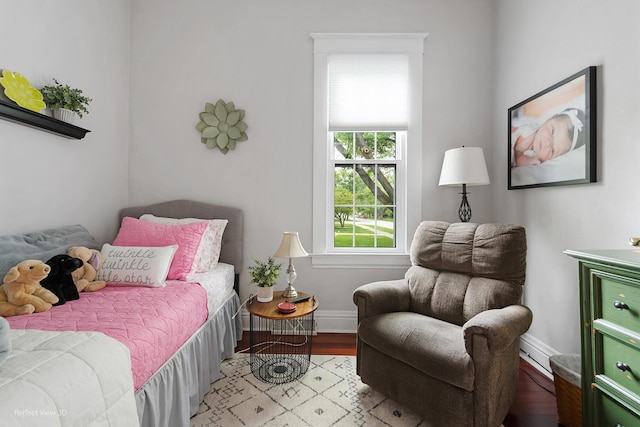 17918 Ridgewood Ave, Lansing, IL 60438 - bedroom featuring wood finished floors and baseboards