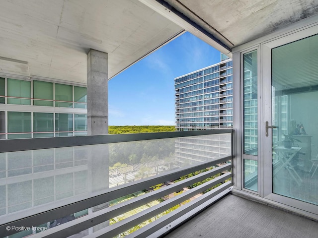 9715 Woods Dr Unit 1104, Skokie, IL 60077 - view of balcony